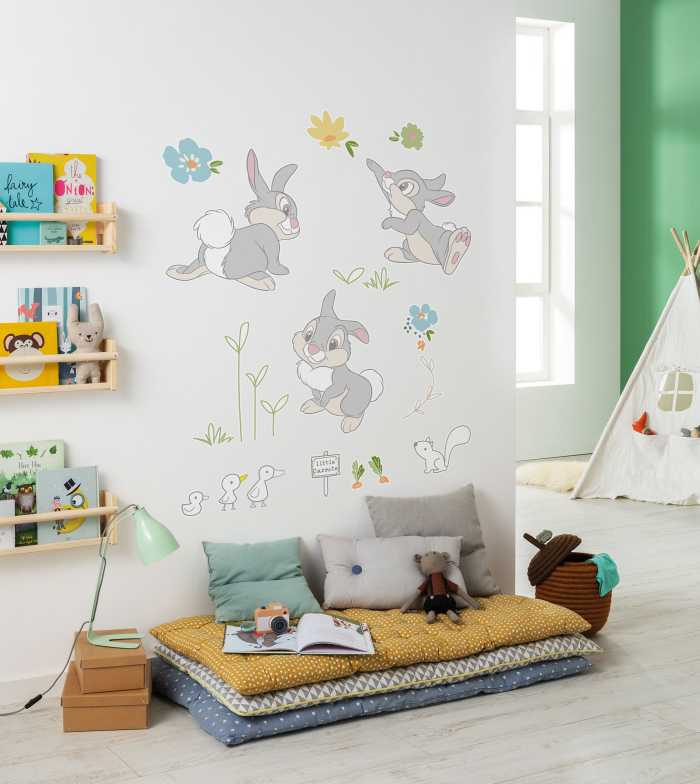 Sticker mural Thumper in the Garden
