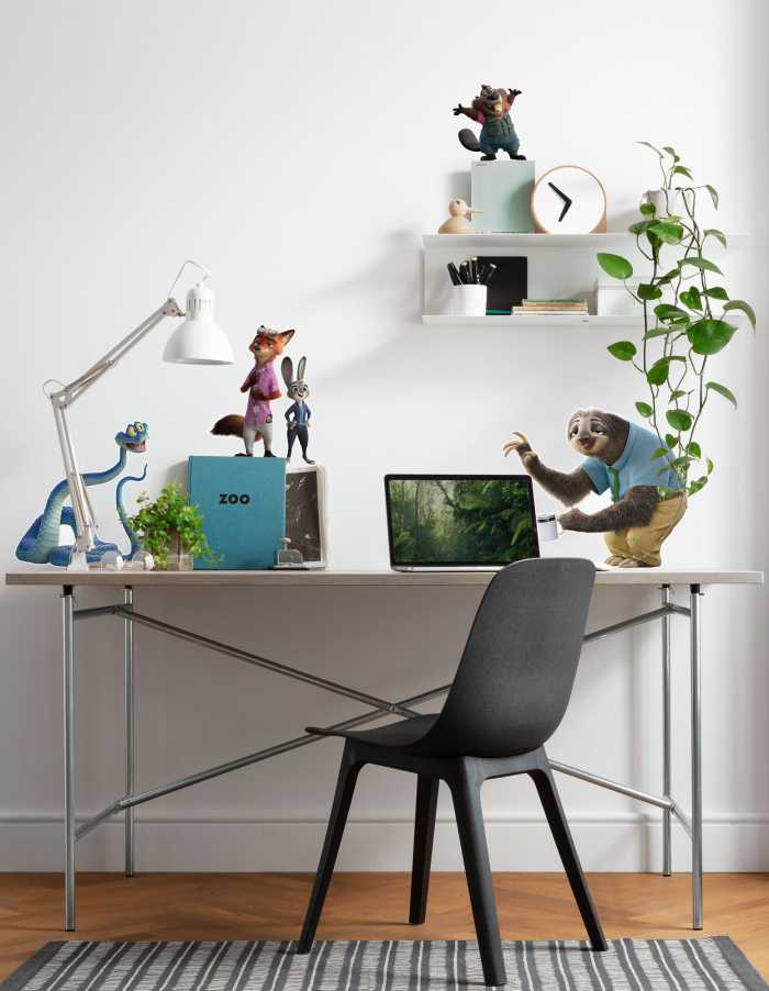 Stickers muraux feuille adhésive Zoomania