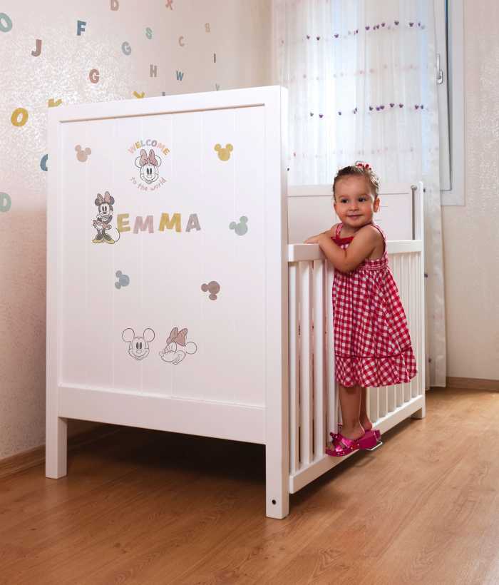 Sticker mural Mickey Alphabet