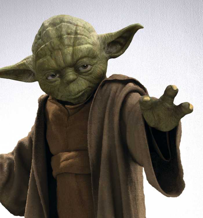 Sticker mural Star Wars Yoda
