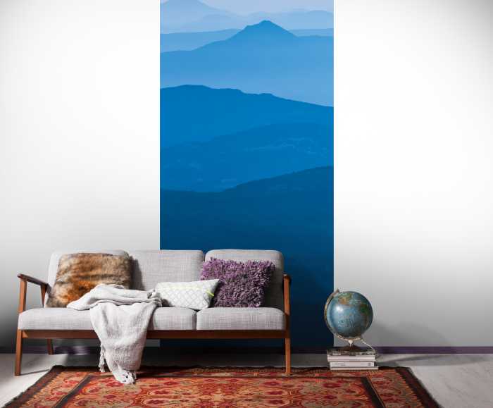 Panneau sur intissé  Blue Mountain Panel