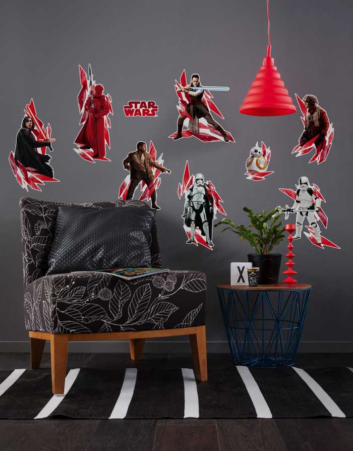 Sticker mural STAR WARS The Last Jedi