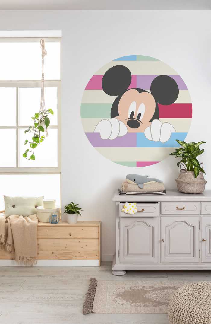 Photo murale autocollante DOT Mickey Peek-a-boo