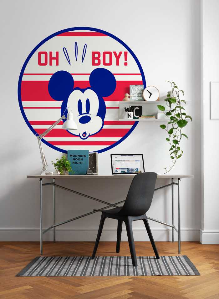 Photo murale autocollante DOT Mickey Oh Boy