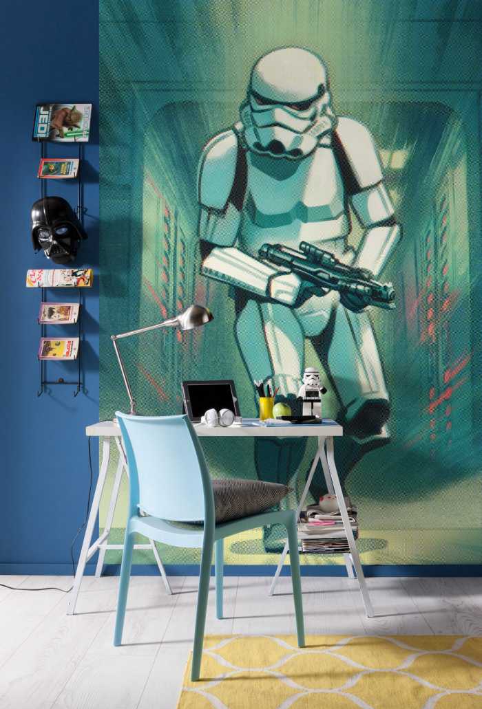 Photo murale intissé impression numérique Mandalorian Stormtrooper Print