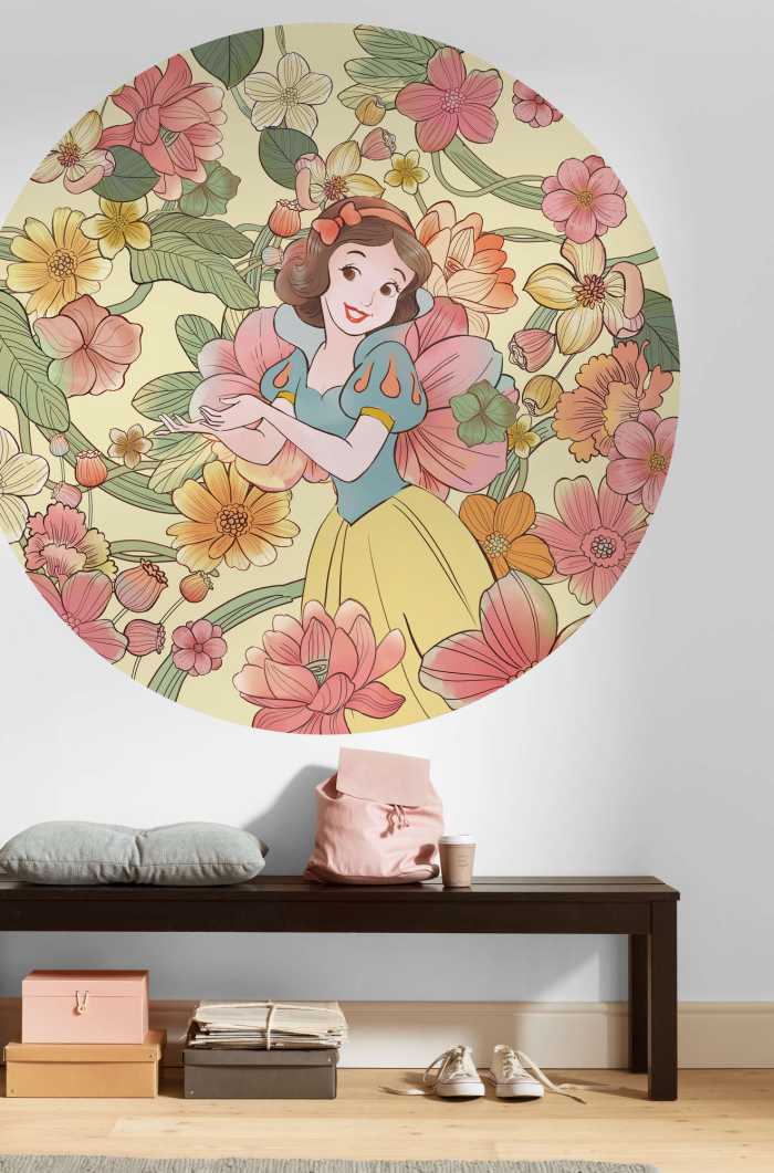 Photomural rond Snow White Endless Summer