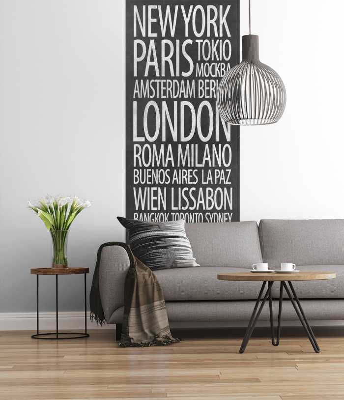 Panneau sur intissé  Jet Set