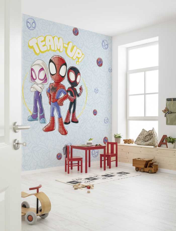 Intissé Standard Marvel Spidey and his Amazing Friends Team Up