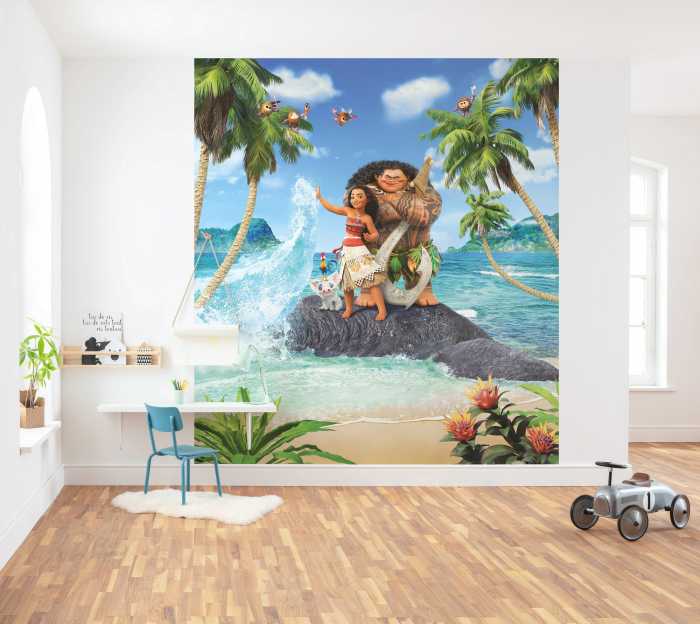 Photo murale intissé impression numérique Moana Beach