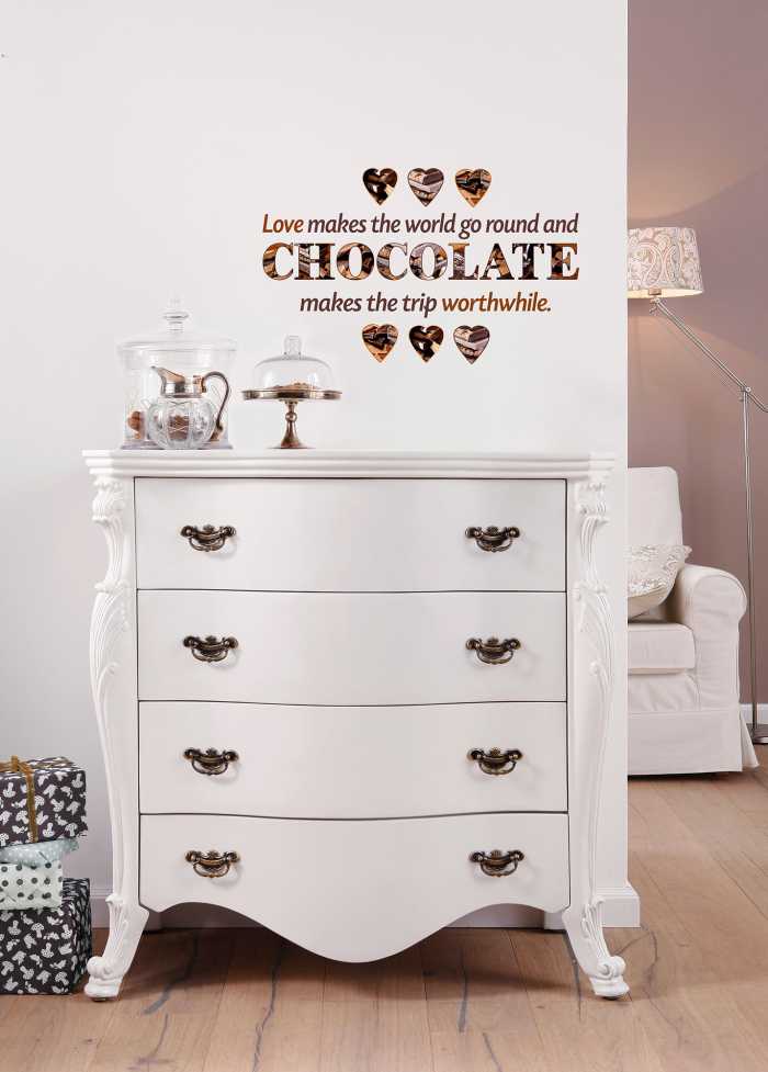 Sticker mural Chocolate