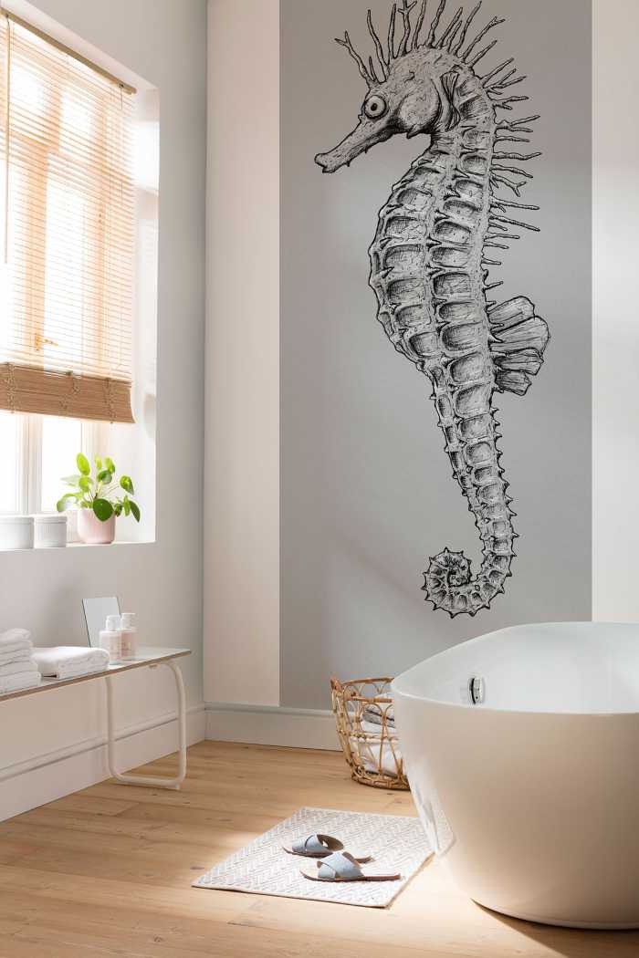 Photo murale intissé impression numérique Sea Horse