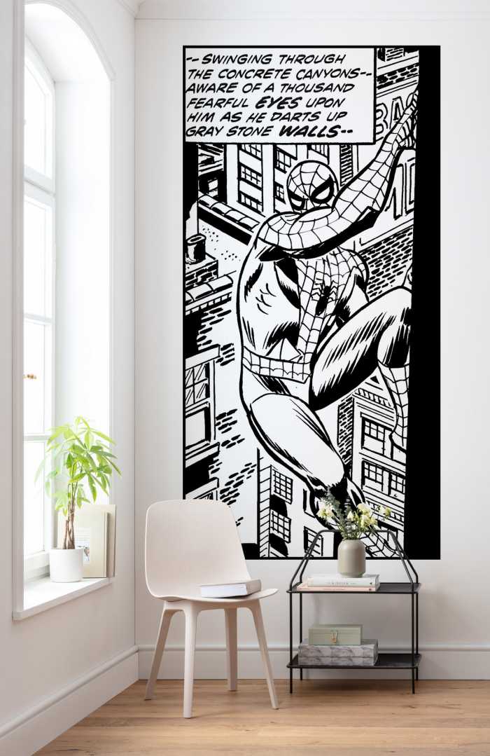 Photo murale intissé impression numérique Spider-Man Classic Climb