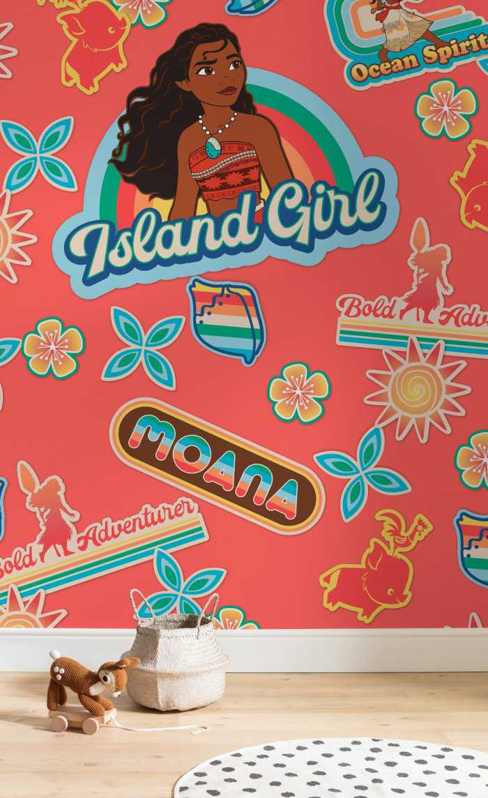 Photo murale intissé impression numérique Moana Island Girl