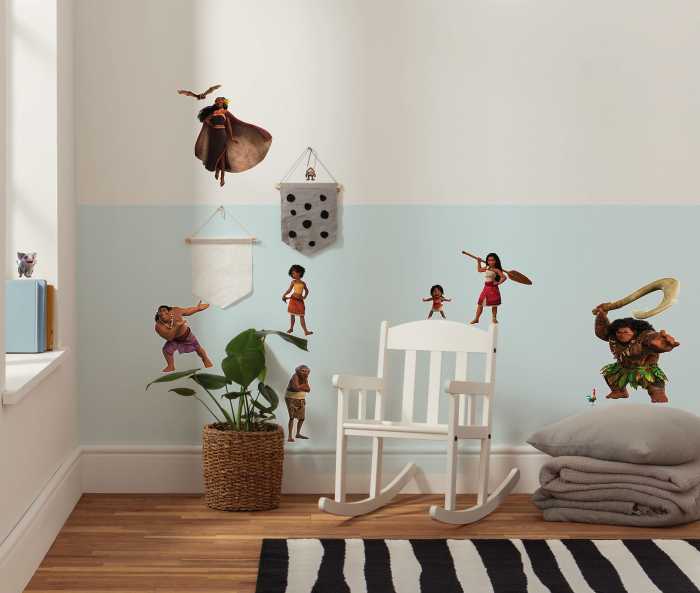Sticker mural Disney Moana 2 Family