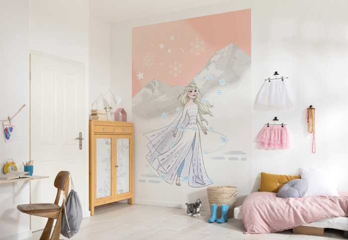 Photo murale intissé impression numérique Frozen Winter Magic