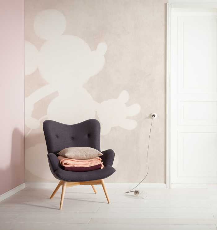 Photo murale intissé impression numérique Mickey Contour