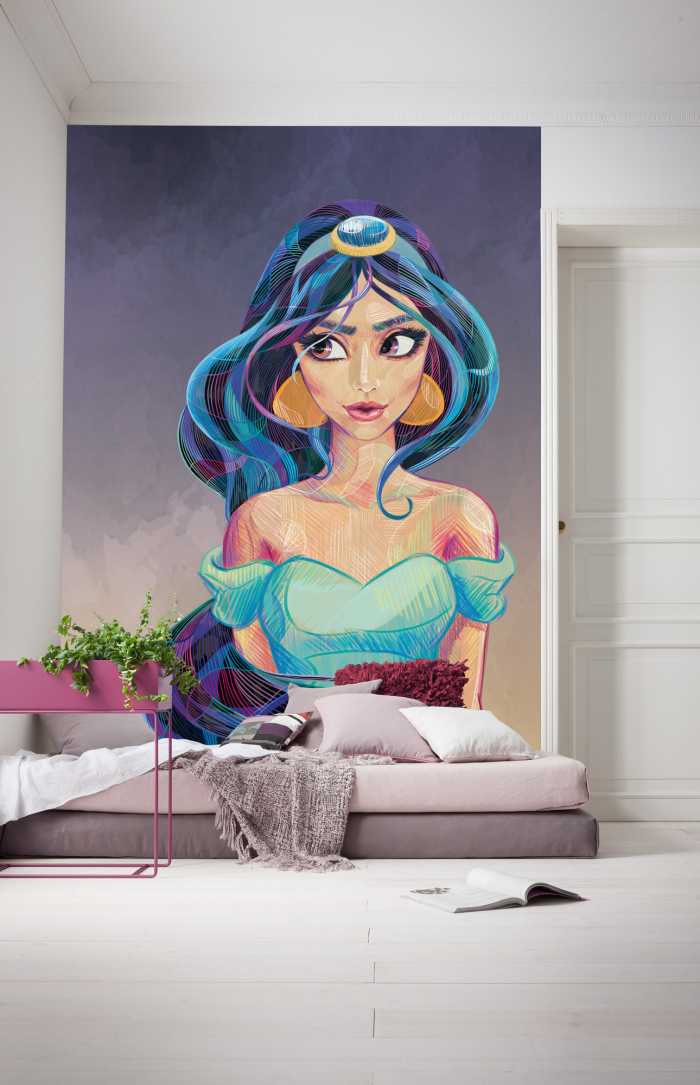 Photo murale intissé impression numérique Fascinating Jasmin