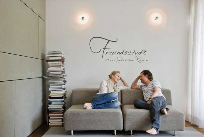Sticker mural Freundschaft