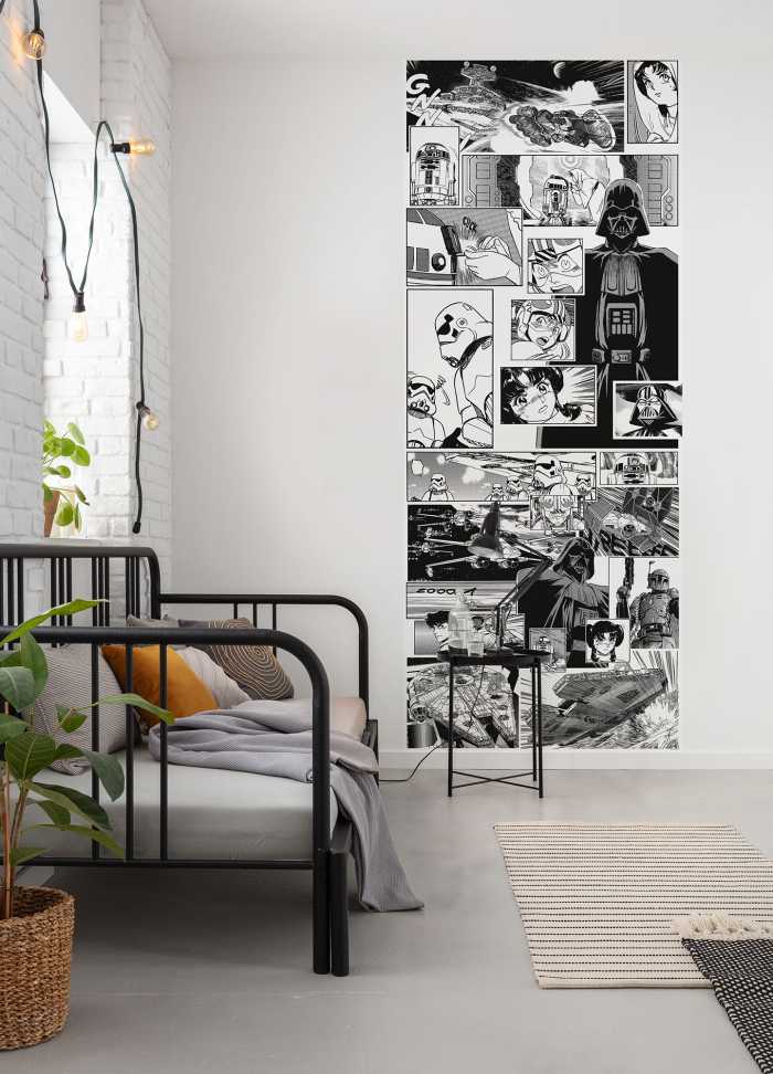 Photo murale intissé impression numérique Star Wars Manga Madness