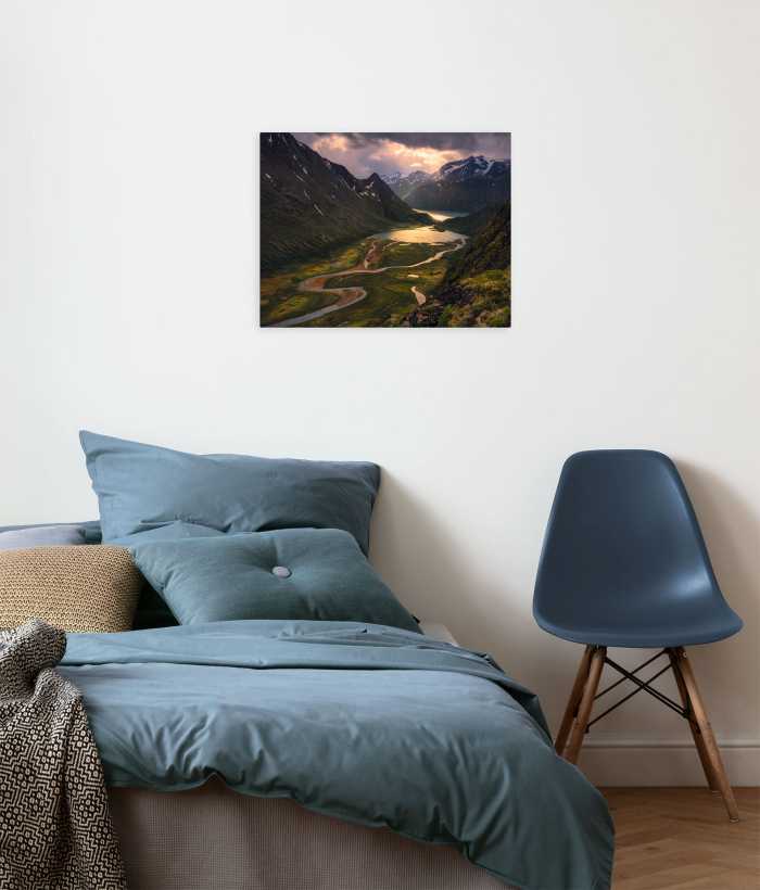 Tableau intissé Northern Light
