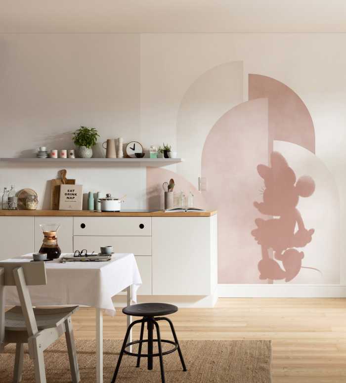 Photo murale intissé impression numérique Minnie Creative Aesthetic