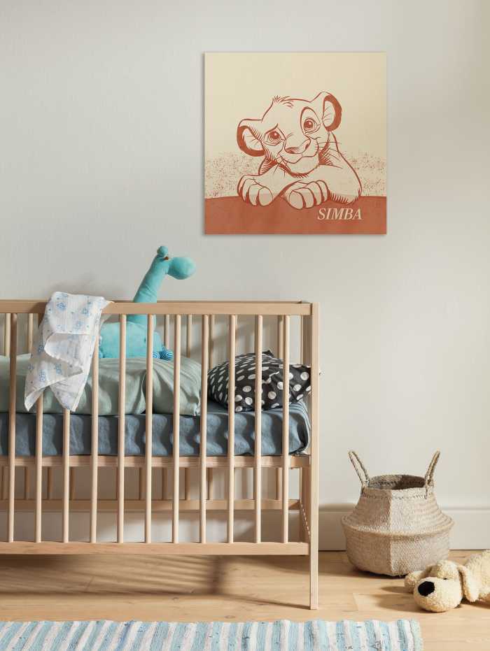 Toile Imprimé Disney The Lion King It´s Simba
