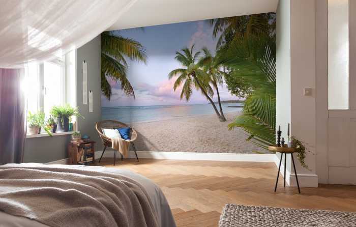Photo murale intissé impression numérique Paradise Morning