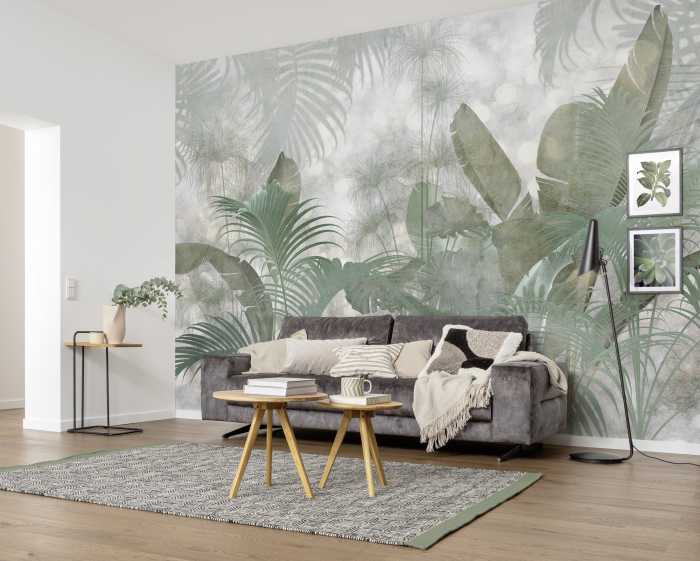 Photo murale intissé Paillettes Tropicales