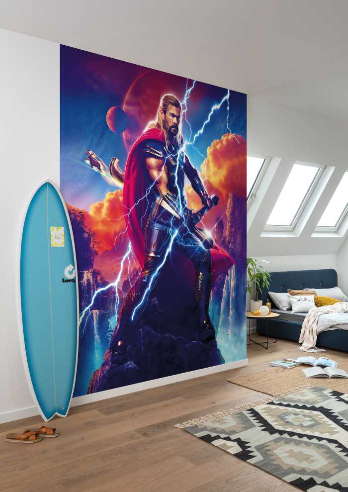 Photo murale intissé impression numérique Love and Thunder Adventure