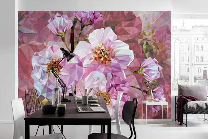Photo murale intissé Blooming Gems
