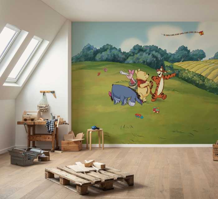 Photo murale intissé impression numérique Disney Winnie the Pooh Adventure