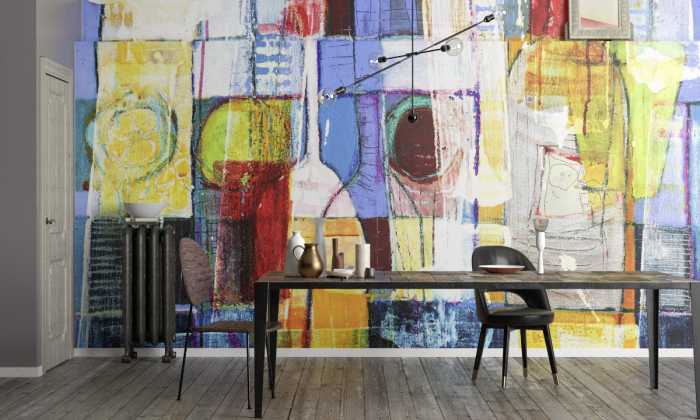 Photo murale intissé impression numérique Tableau Living