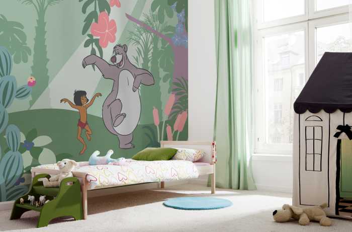 Photo murale intissé impression numérique Jungle Book Just Kidding