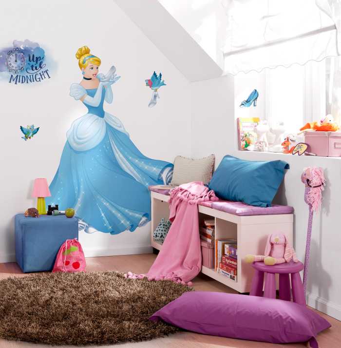 Sticker mural Cinderella XXL
