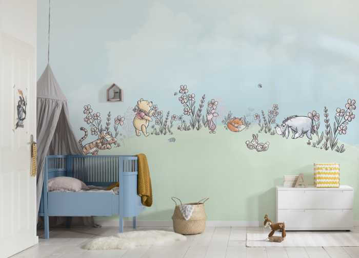 Photo murale intissé impression numérique Winnie the Pooh - Curious Minds