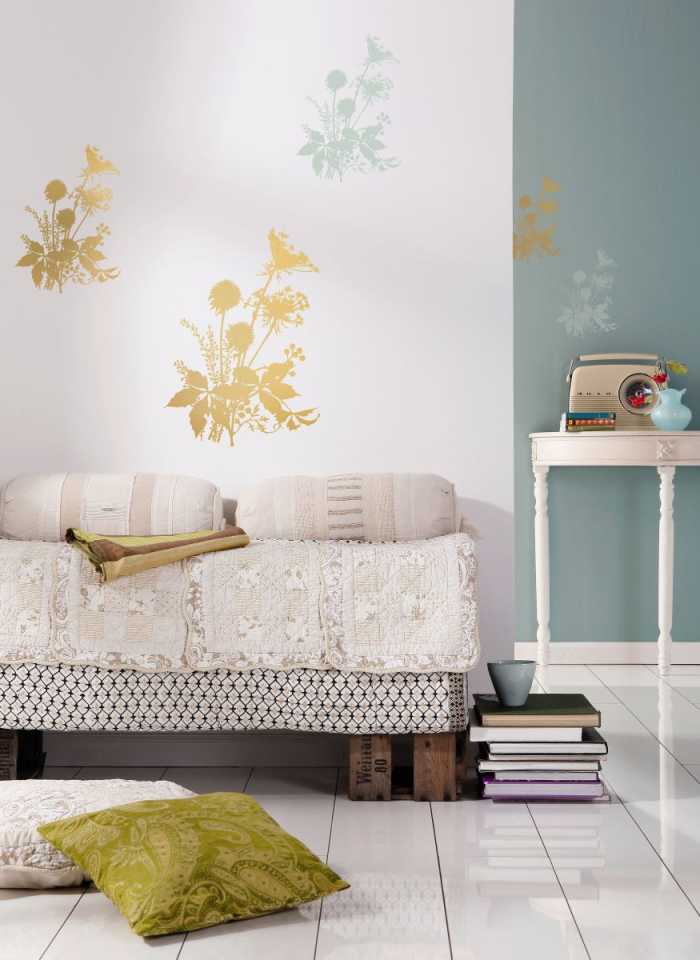 Sticker mural Wiesenblumen