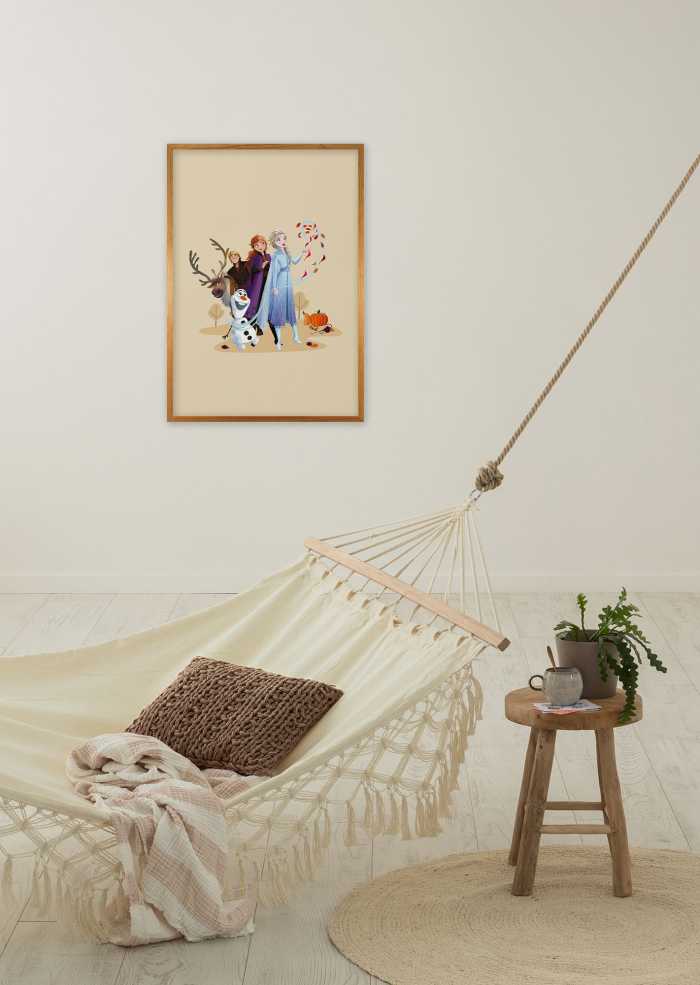 Affiche d'art Disney Frozen Autumn Feeling