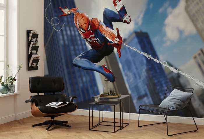 Photo murale intissé impression numérique Marvel Spider-Man Attack!