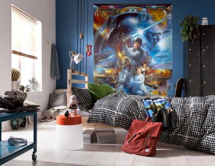 Photo murale Star Wars Luke Skywalker Collage