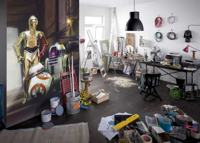 Photo murale Star Wars Three Droids
