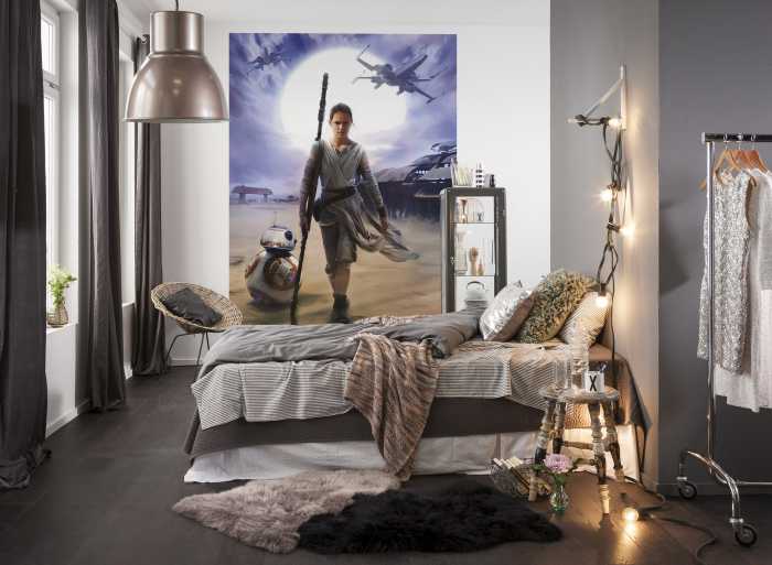 Photo murale Star Wars Rey
