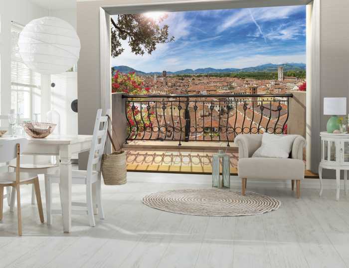 Photo murale intissé Balcony