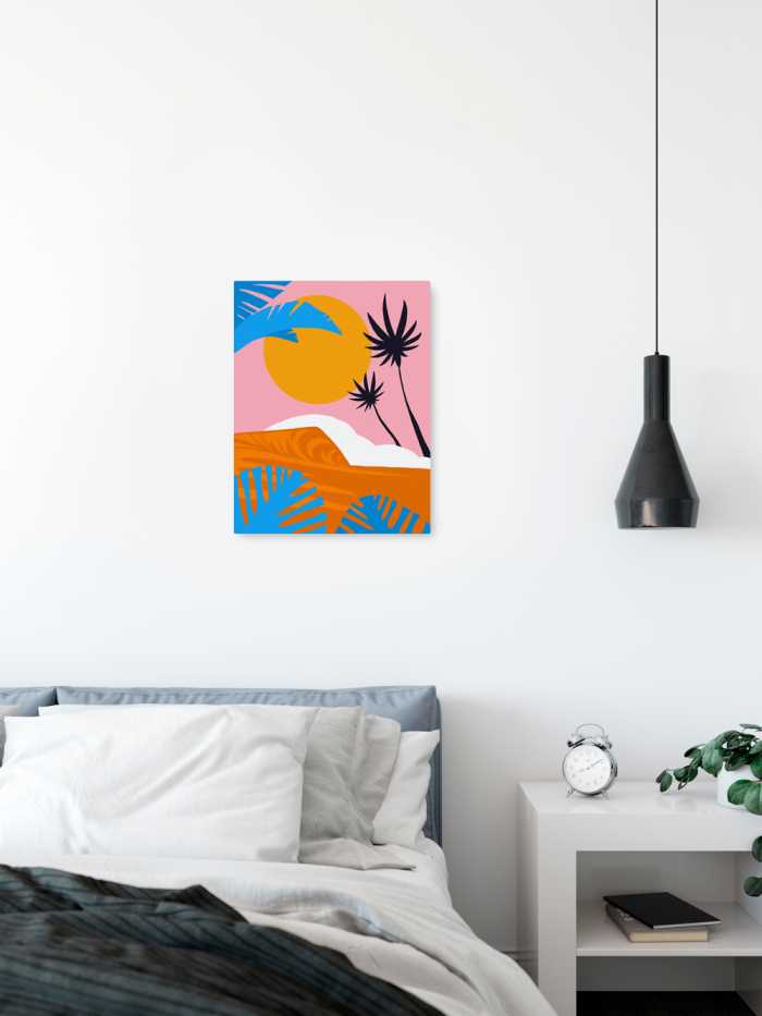 Tableau intissé Island Hopping