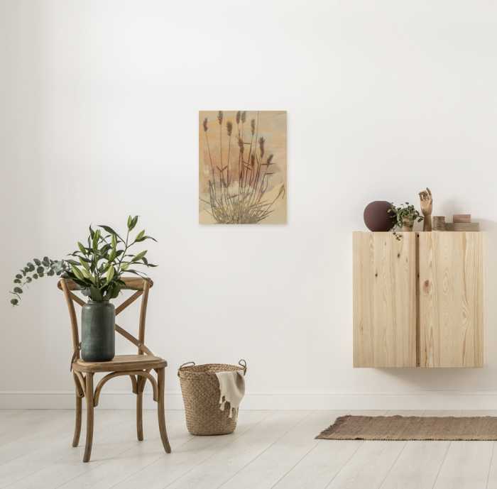 Tableau intissé Pressed Reed