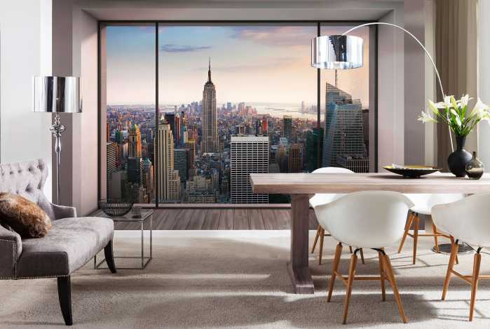 Photo murale intissé impression numérique Penthouse