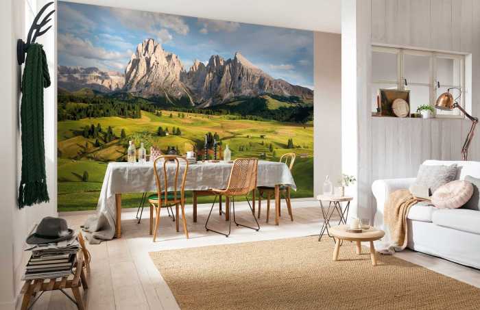 Photo murale intissé impression numérique Alpen