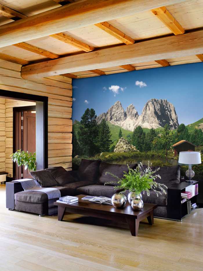 Photo murale intissé impression numérique Dolomiten