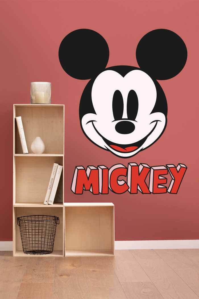 Sticker mural Mickey Smile XXL