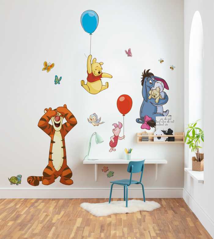 Sticker mural "Winnie the Pooh and Friends" XXL