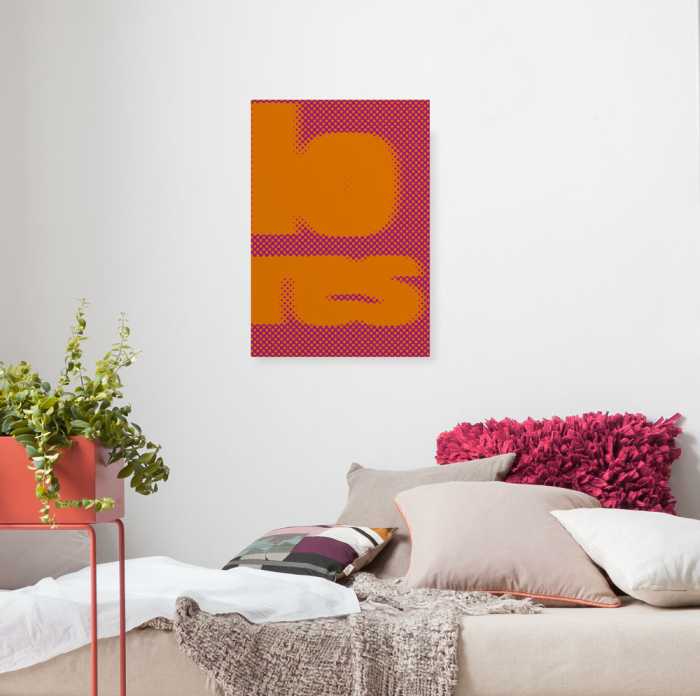 Tableau intissé Chunky Lounge